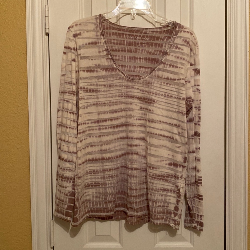 Calvin Klein Womens Long Sleeve Shirt